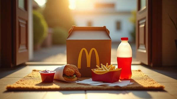 Les options de livraison McDonald's à domicile rapidement et simplement