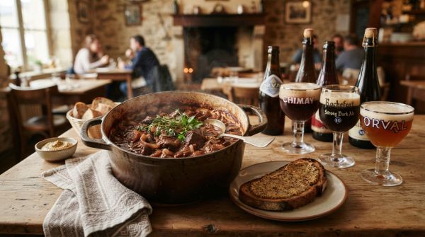 Top bières parfaites pour sublimer votre carbonade flamande